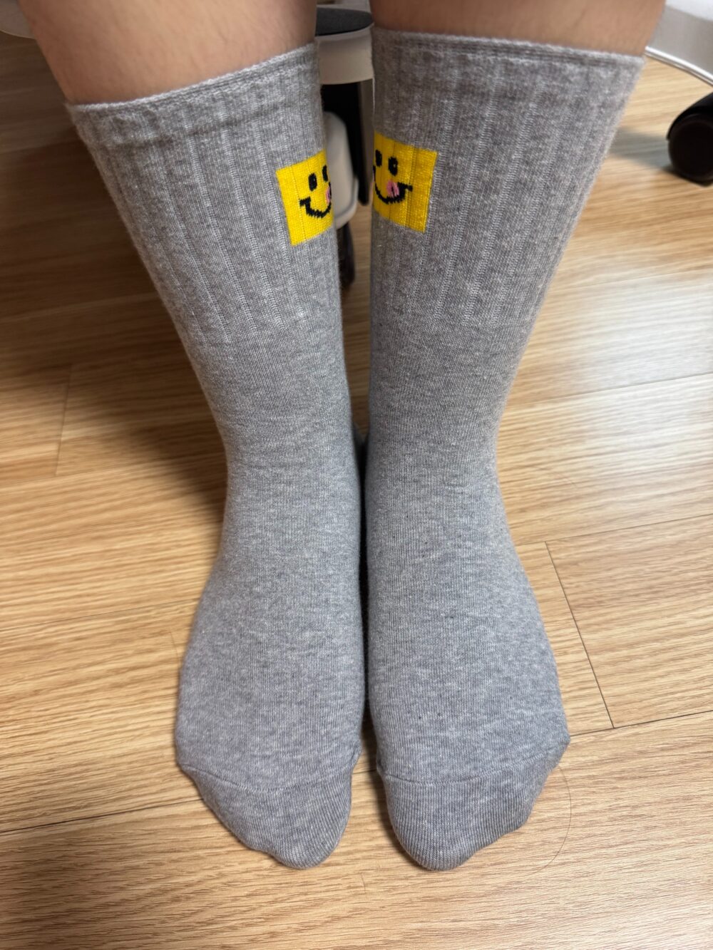 하뉴 스마일 데이 베이직 양말 국산 중목 예쁜 데일리삭스 학생 선물 - 이미지 7
